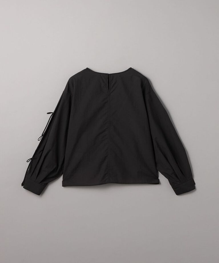 BEAUTY&YOUTH UNITED ARROWS「【WEB限定】ナイロンコットン リボンスリーブブラウス -ウォッシャブル-」|シャツ・ブラウス|