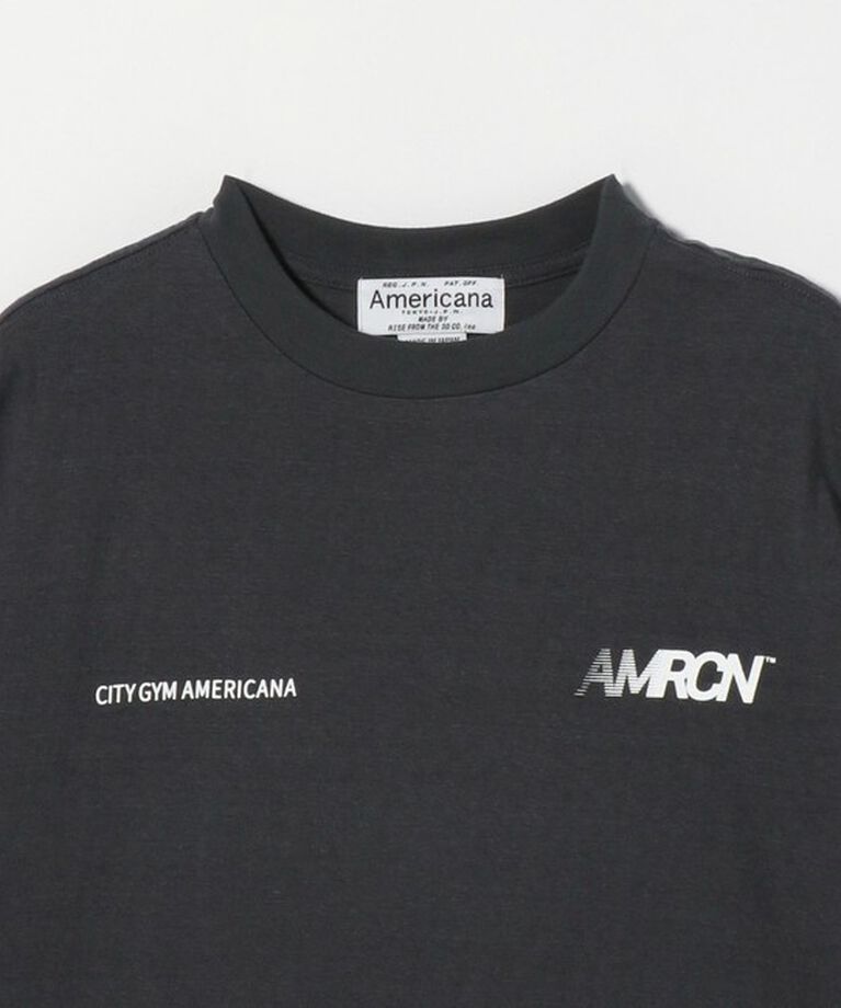 BEAUTY&YOUTH UNITED ARROWS「＜Americana＞ロゴプリント Tシャツ」|Tシャツ・カットソー|