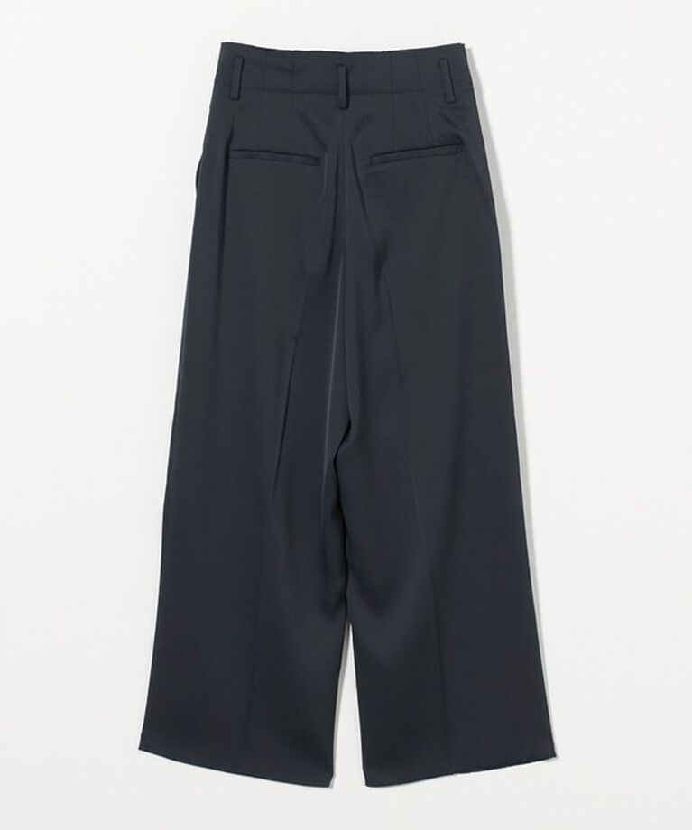 BEAUTY&YOUTH UNITED ARROWS「ポリエステルツイル カットアウト タックパンツ」|スラックス|