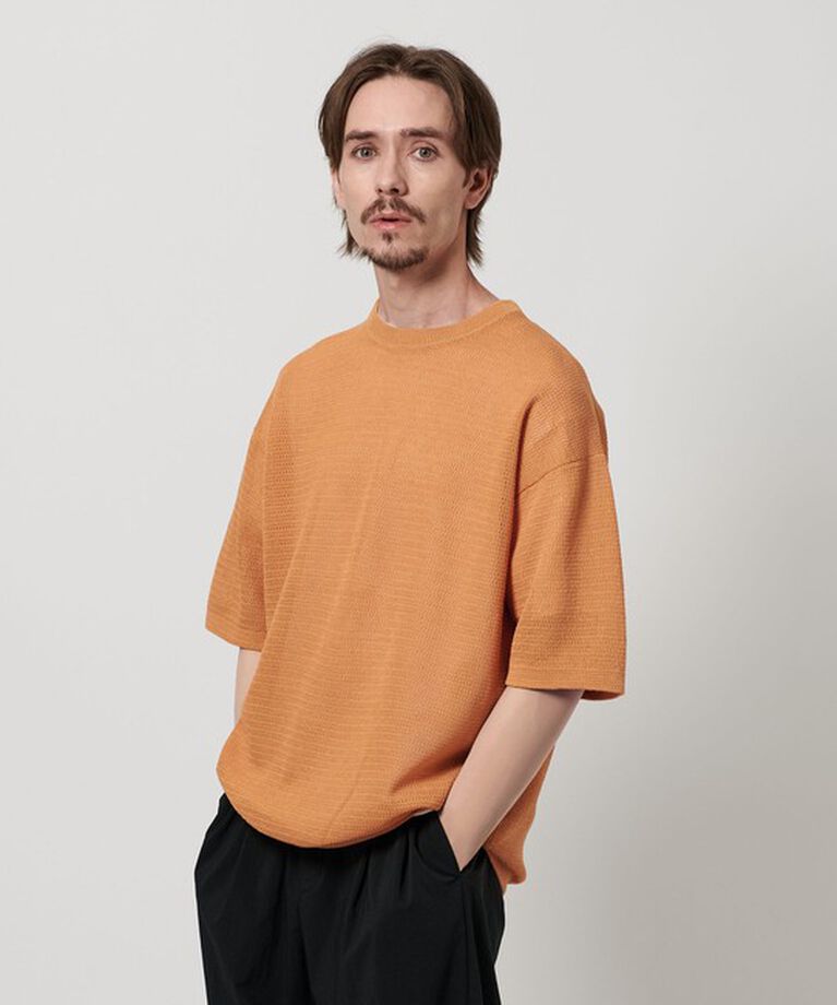 BEAUTY&YOUTH UNITED ARROWS「チェーン インレー クルーネック ニット」|ニット・セーター|