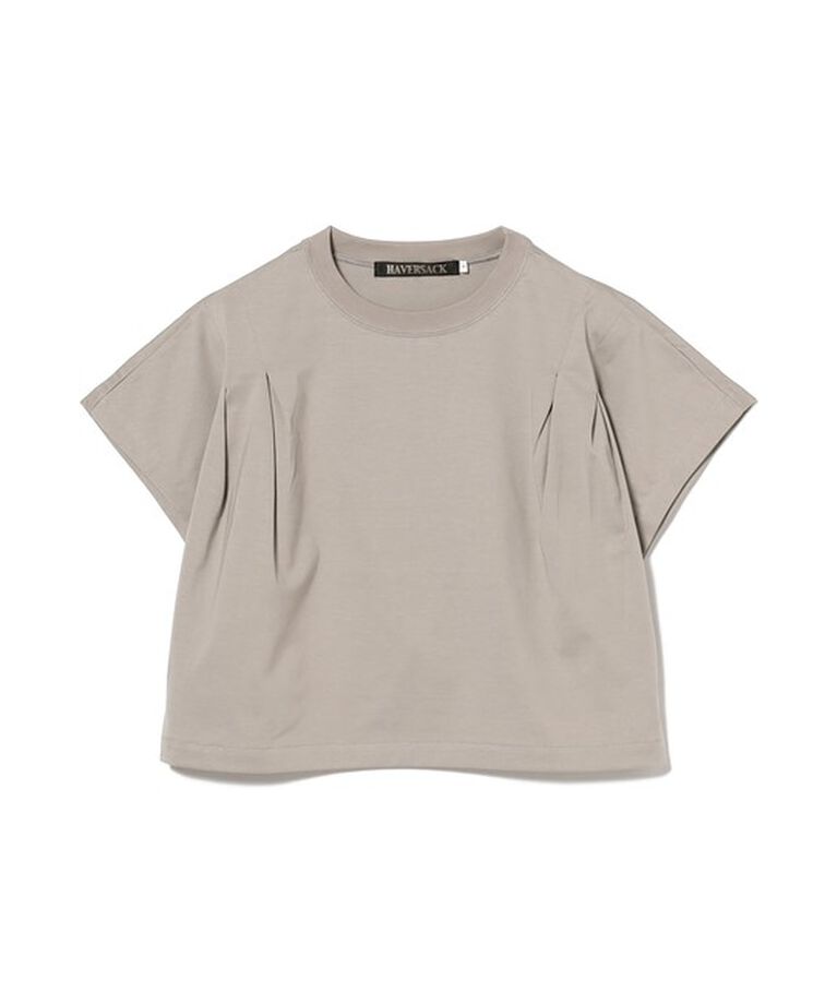 BEAMSBOY「HAVERSACK × BEAMS BOY / 別注 ステッチ Tシャツ」|Tシャツ・カットソー|LT.GREY