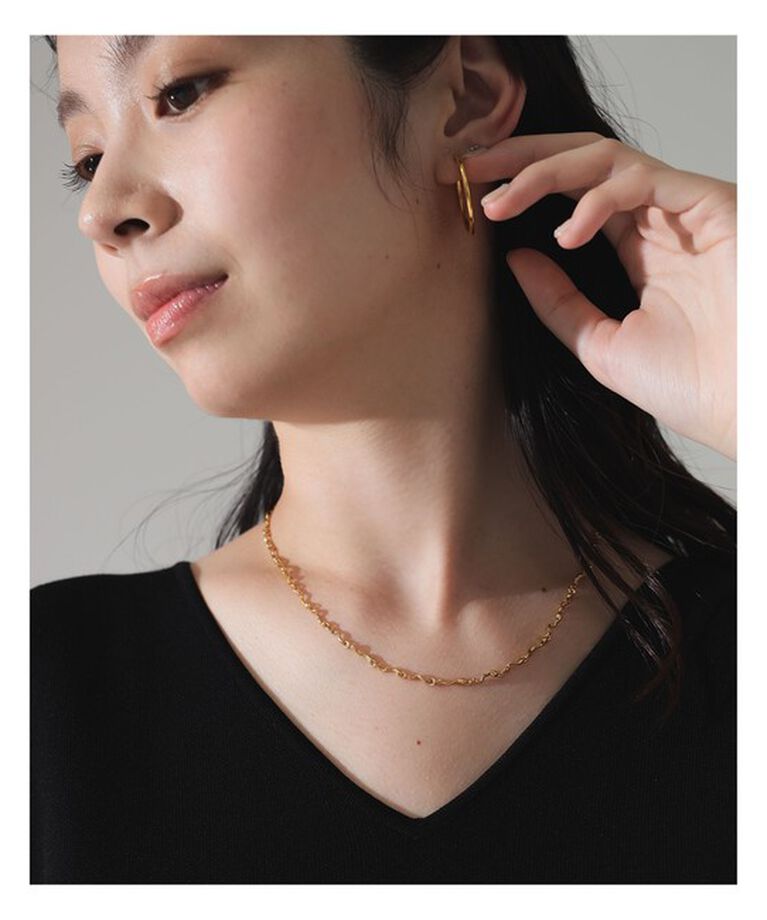 Demi-Luxe BEAMS 「MARIA BLACK / Ramen ネックレス イエローゴールド」|その他|