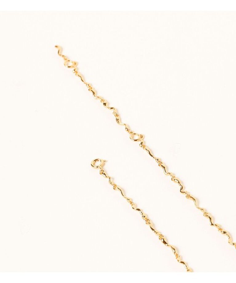 Demi-Luxe BEAMS 「MARIA BLACK / Ramen ネックレス イエローゴールド」|その他|