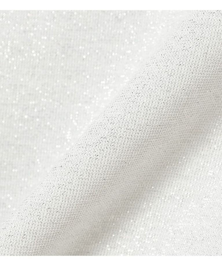 Ray BEAMS 「ラメ クロップド クルーネック Tシャツ」|Tシャツ・カットソー|