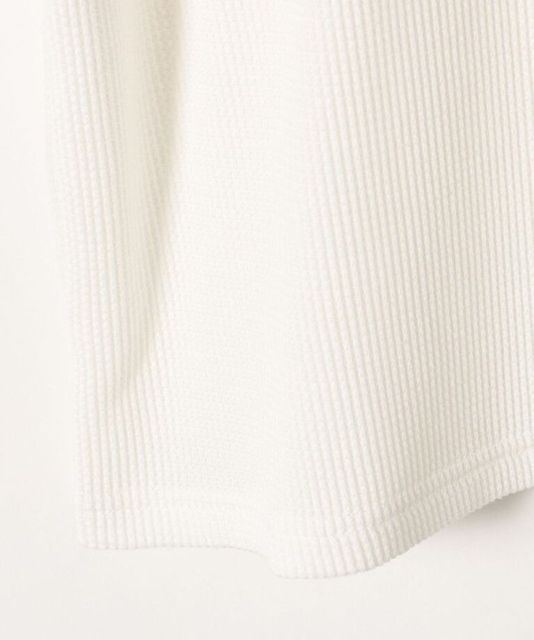 SHIPS any「SHIPS any:〈洗濯機可能〉ワッフル フーディ プルオーバー」|Tシャツ・カットソー|