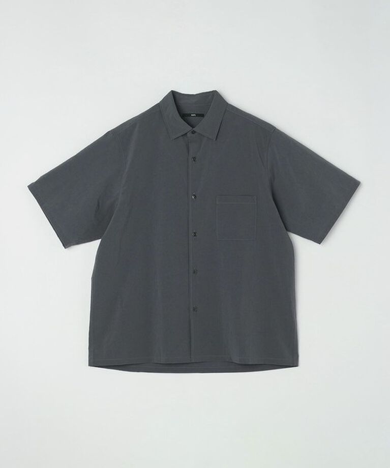 SHIPS「SHIPS:〈吸水速乾〉Micro Dot Air(R) レギュラーカラー ショートスリーブ シャツ」|シャツ・ブラウス|