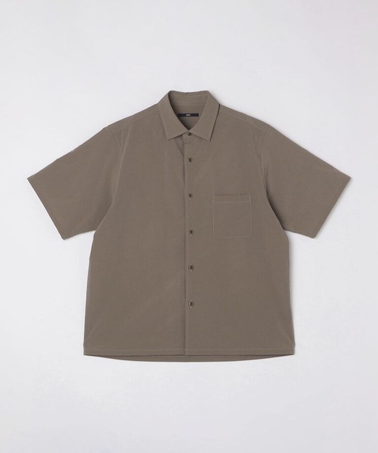 SHIPS「SHIPS:〈吸水速乾〉Micro Dot Air(R) レギュラーカラー ショートスリーブ シャツ」|シャツ・ブラウス|
