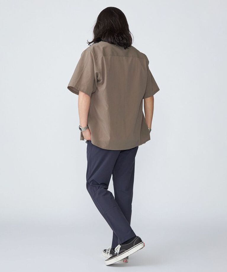 SHIPS「SHIPS:〈吸水速乾〉Micro Dot Air(R) レギュラーカラー ショートスリーブ シャツ」|シャツ・ブラウス|