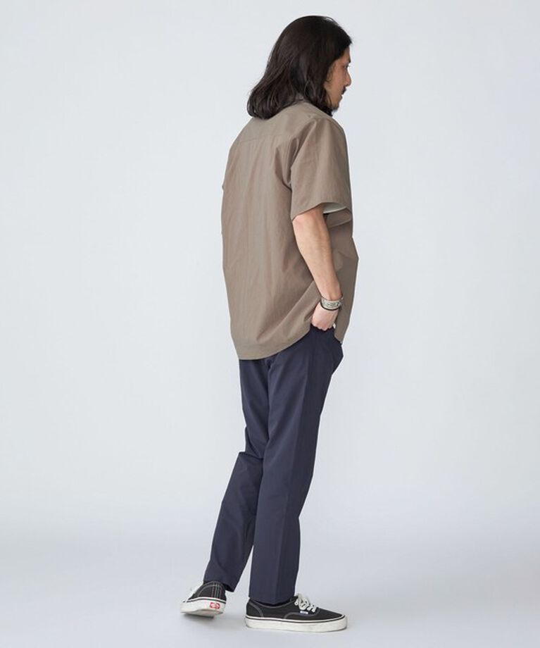 SHIPS「SHIPS:〈吸水速乾〉Micro Dot Air(R) レギュラーカラー ショートスリーブ シャツ」|シャツ・ブラウス|