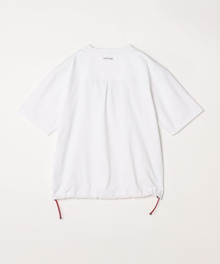 SHIPS any「【SHIPS any別注】prince:〈吸水速乾/UVカット/遮熱〉ボックス ロゴ 刺繍 スピンドル Tシャツ◇」|Tシャツ・カットソー|