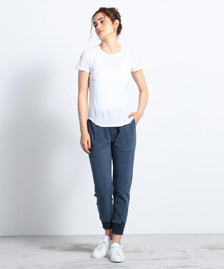 JAMES PERSE「スラブジャージー クルーネック Ｔシャツ WUA3037」|Tシャツ・カットソー|