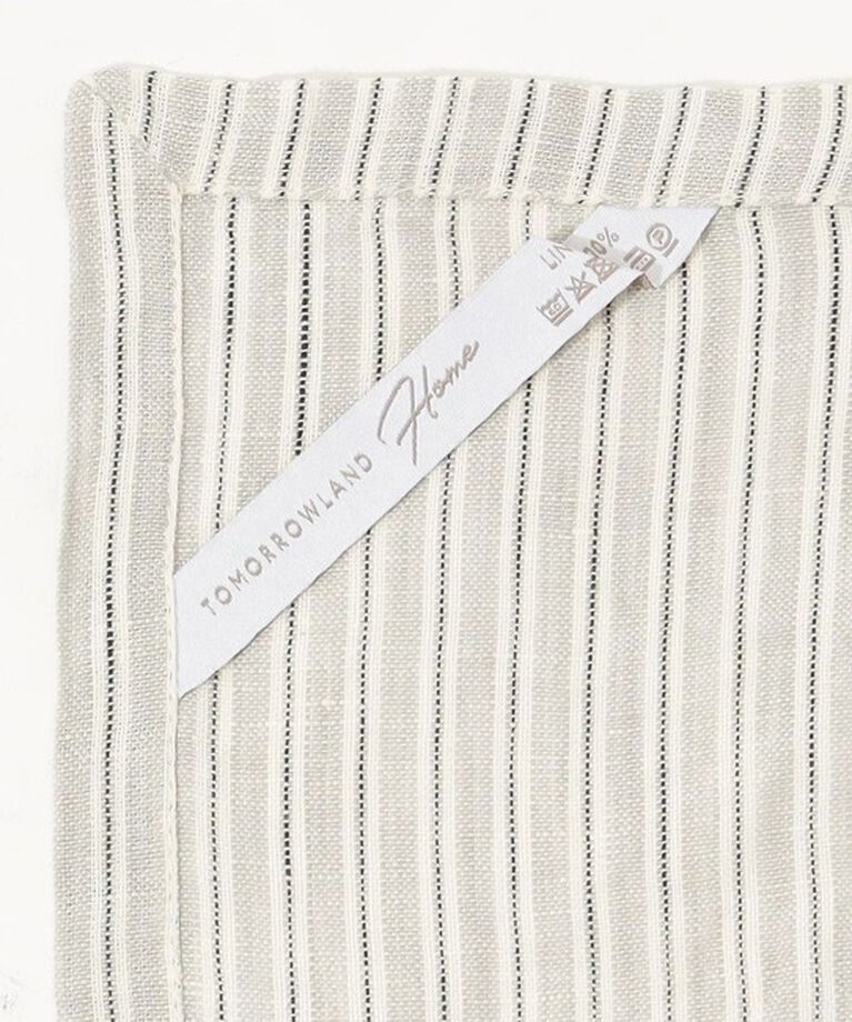 TOMORROWLAND HOME「ストライプリネン テーブルクロス（140cm X 200cm）」|食器・キッチングッズ|