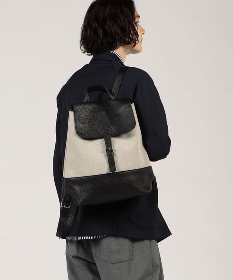 TOMORROWLAND GOODS「Charles et Charlus MARCEL レザーコンビ バックパック」|リュック|