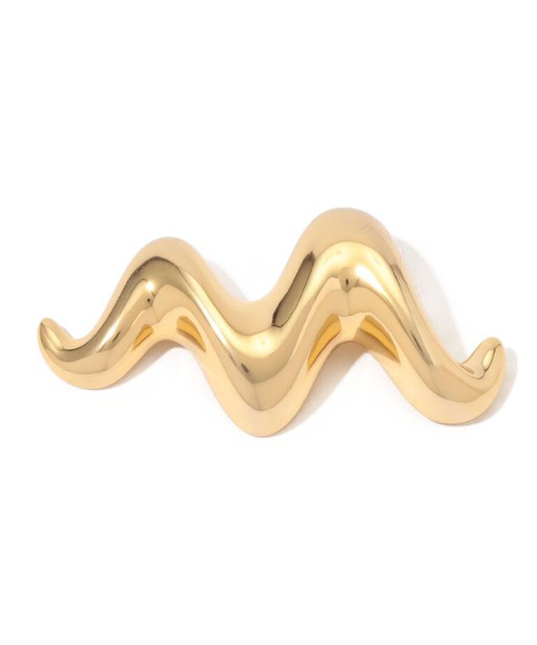 TOMORROWLAND GOODS「JAMIRAY WAVE SCULPTURE ブローチ」|ブローチ・コサージュ|91 ゴールド