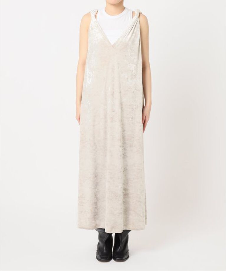 「VELVET TWIST DRESS：ワンピース」|ワンピース|