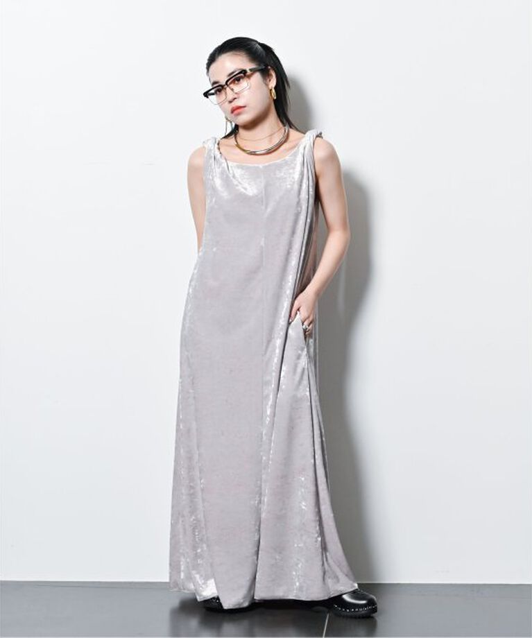  「VELVET TWIST DRESS：ワンピース」|ワンピース|