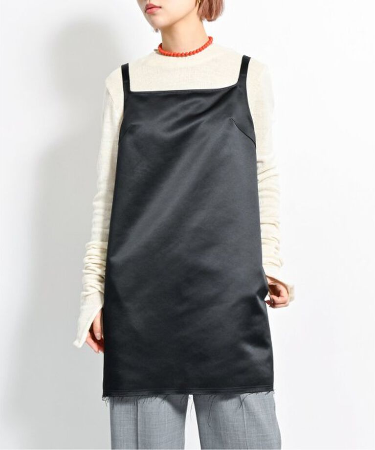  「HEAVY SATIN MINI DRESS：ワンピース」|ワンピース|
