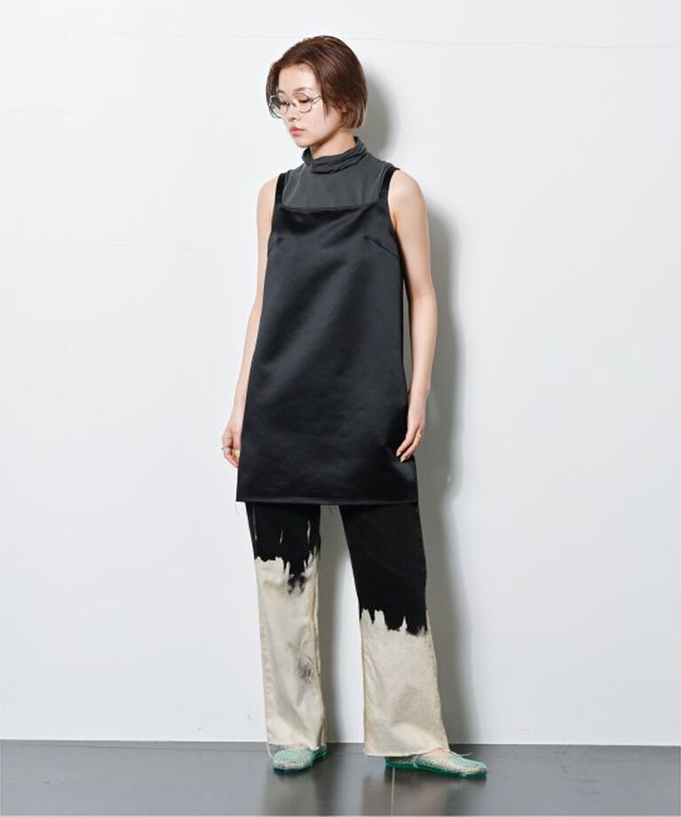  「HEAVY SATIN MINI DRESS：ワンピース」|ワンピース|