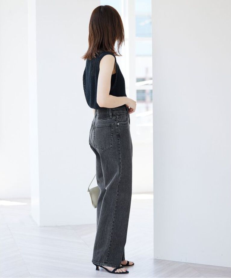 SLOBE IENA「《追加》LE DENIM ストレートパンツ」|デニム|