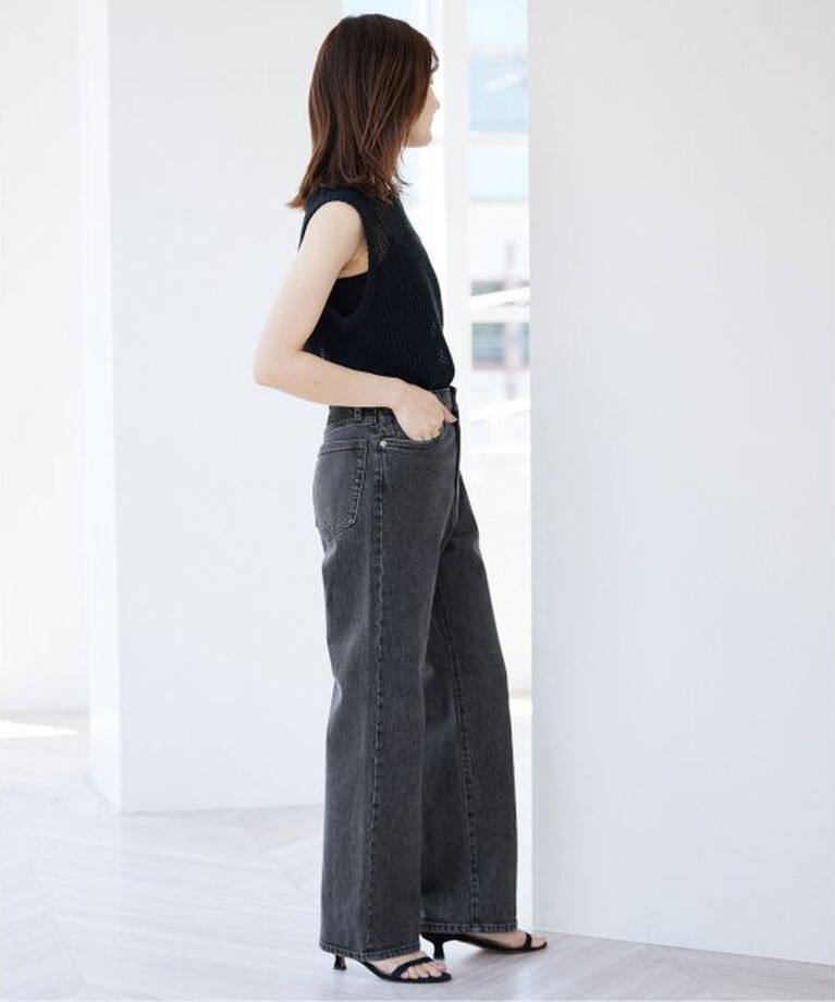 SLOBE IENA「《追加》LE DENIM ストレートパンツ」|デニム|