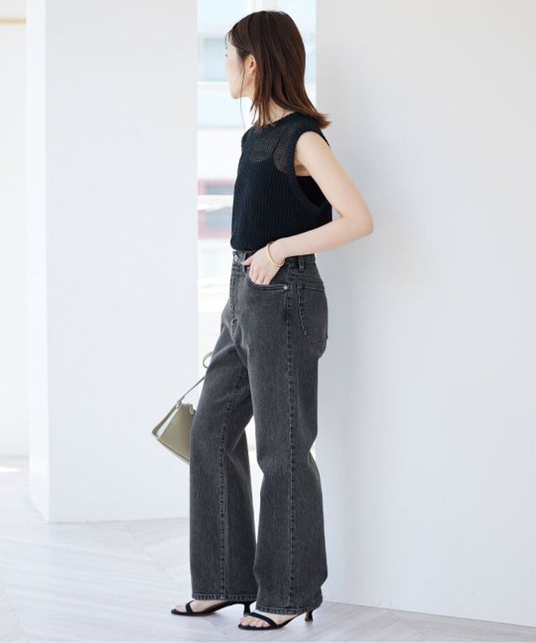 SLOBE IENA「《追加》LE DENIM ストレートパンツ」|デニム|