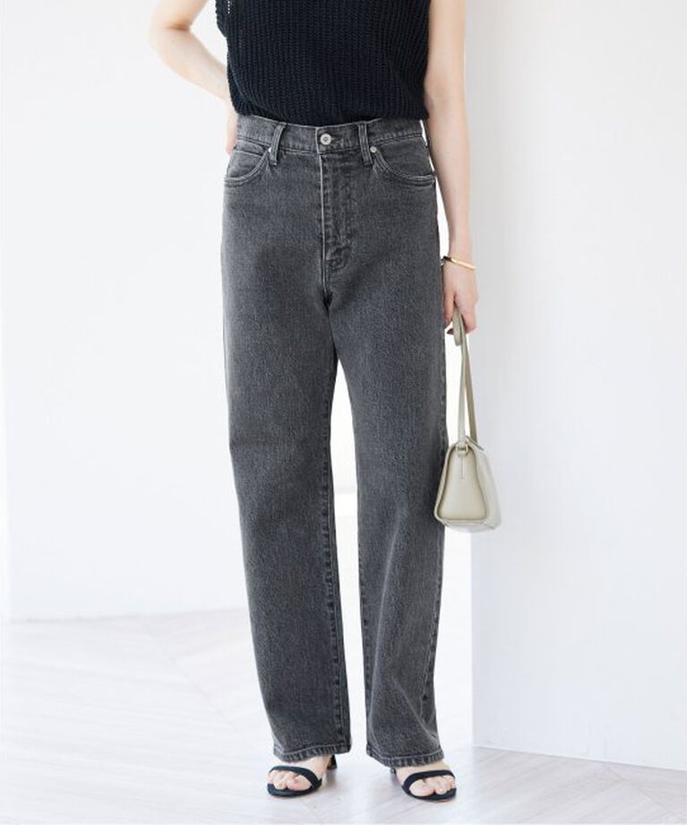SLOBE IENA「《追加》LE DENIM ストレートパンツ」|デニム|