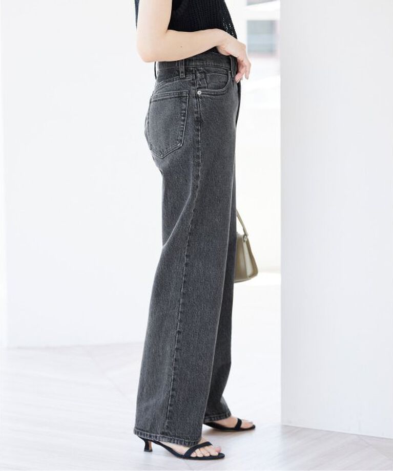 SLOBE IENA「《追加》LE DENIM ストレートパンツ」|デニム|