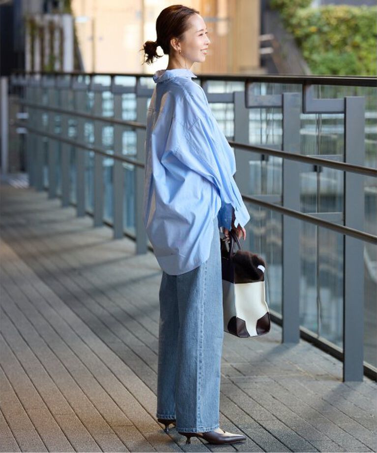 SLOBE IENA「《追加》LE DENIM ストレートパンツ」|デニム|