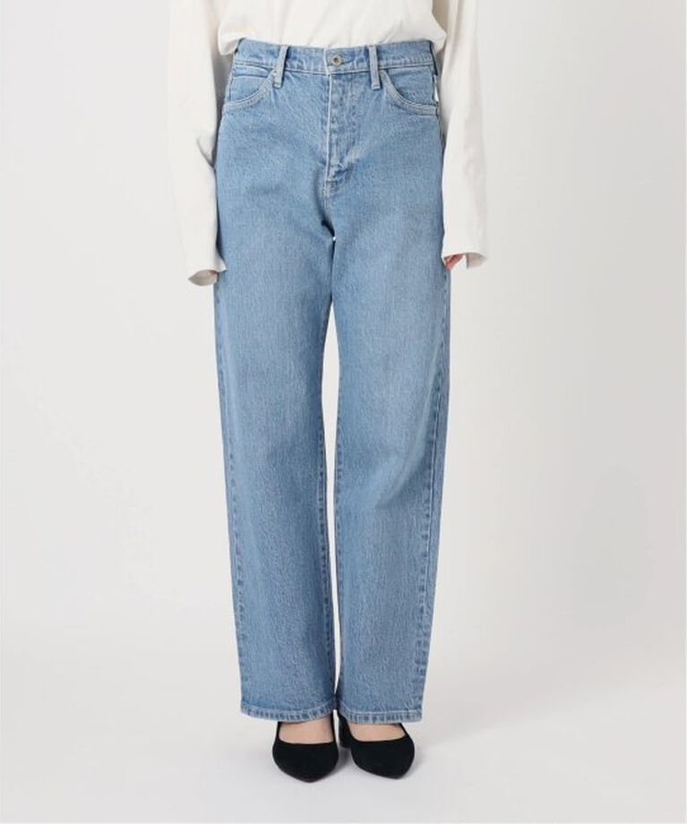 SLOBE IENA「《追加》LE DENIM ストレートパンツ」|デニム|