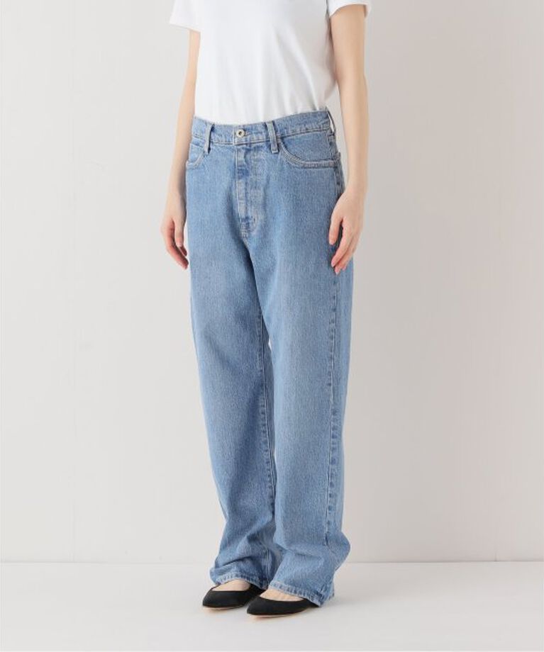 SLOBE IENA「《追加》LE DENIM ストレートパンツ」|デニム|