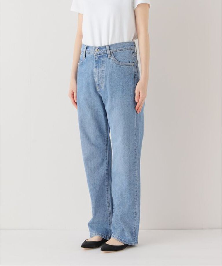SLOBE IENA「《追加》LE DENIM ストレートパンツ」|デニム|