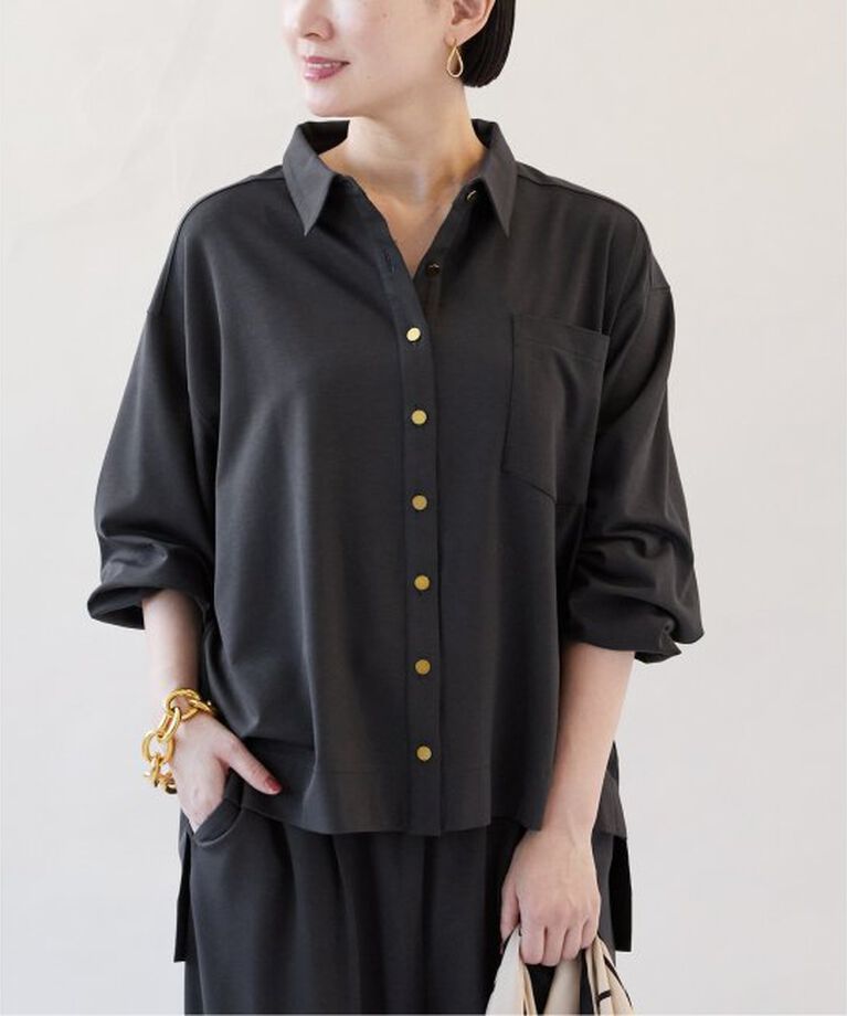 VERMEIL par iena「stretch jersey shirts」|Tシャツ・カットソー|