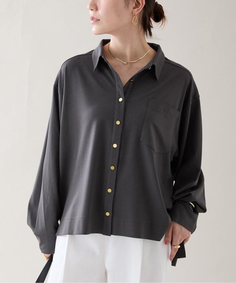 VERMEIL par iena「stretch jersey shirts」|Tシャツ・カットソー|