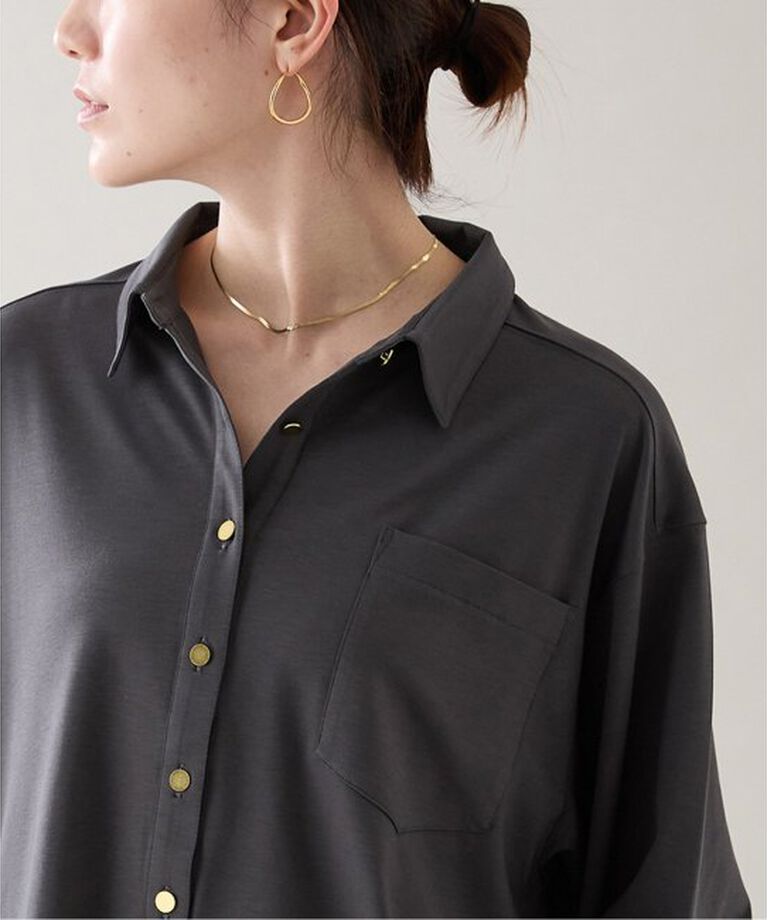 VERMEIL par iena「stretch jersey shirts」|Tシャツ・カットソー|