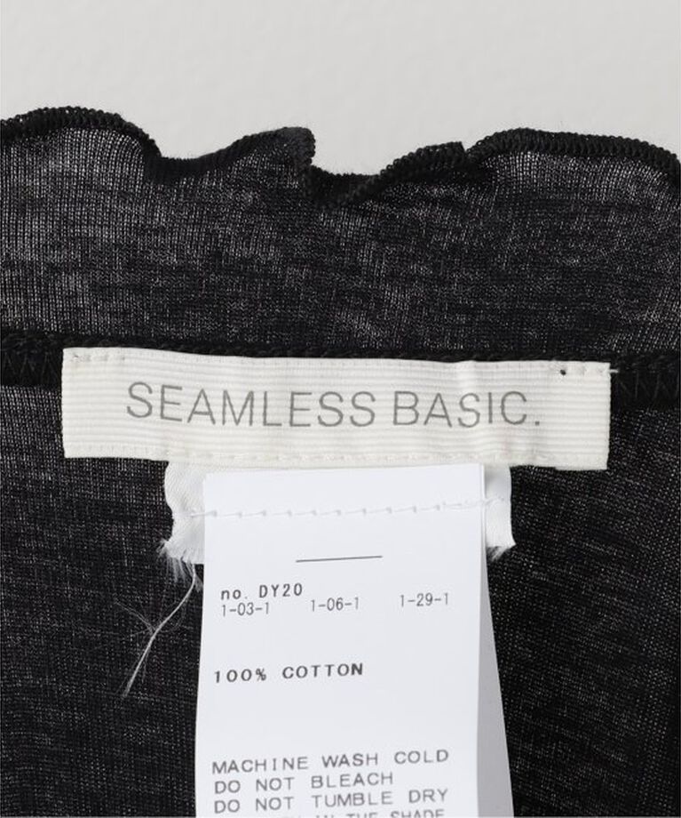 IENA LA BOUCLE「seamless basic./シームレスベーシック Flounce タンクトップ」|タンクトップ|
