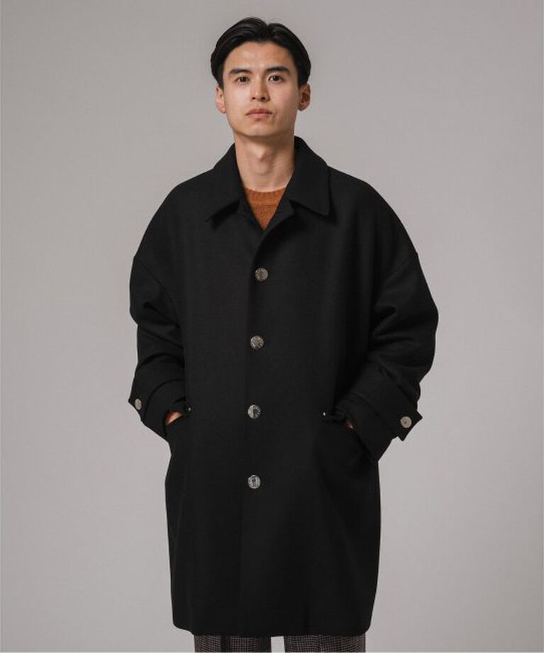 EDIFICE「MACKINTOSH(マッキントッシュ) 別注 HUMBIE/ハンビー」|ステンカラーコート|