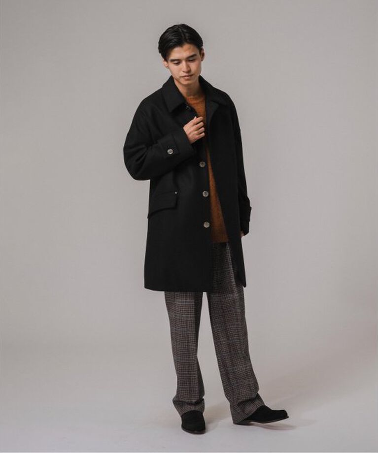EDIFICE「MACKINTOSH(マッキントッシュ) 別注 HUMBIE/ハンビー」|ステンカラーコート|