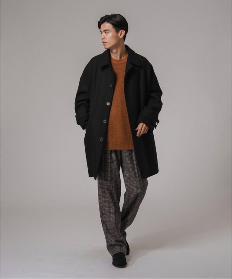 EDIFICE「MACKINTOSH(マッキントッシュ) 別注 HUMBIE/ハンビー」|ステンカラーコート|