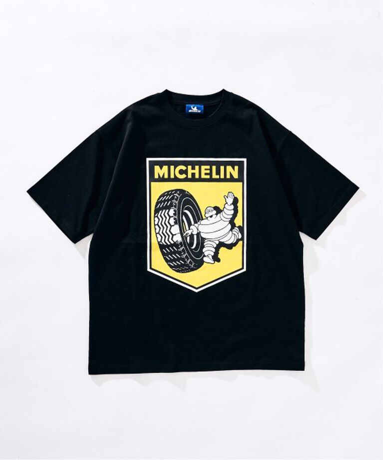 417 EDIFICE「Michelin × 417 プリントTシャツ」|Tシャツ・カットソー|ブラック B