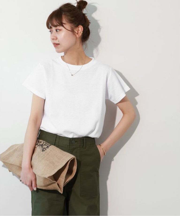 JOURNAL STANDARD relume「《追加2》TCワッフルショートスリーブTシャツ」|Tシャツ・カットソー|