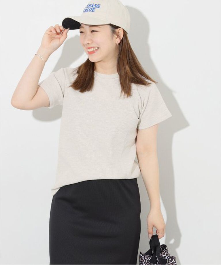JOURNAL STANDARD relume「《追加2》TCワッフルショートスリーブTシャツ」|Tシャツ・カットソー|ナチュラル B