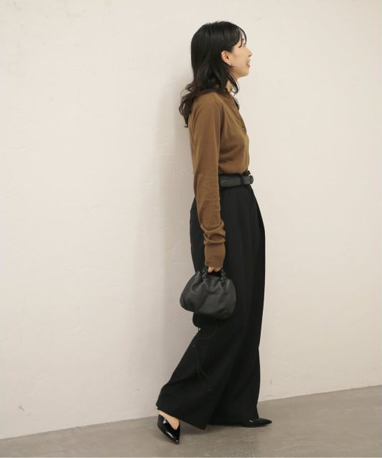 journal standard L'essage「ヴィスポリギャバ パンツ」|スラックス|