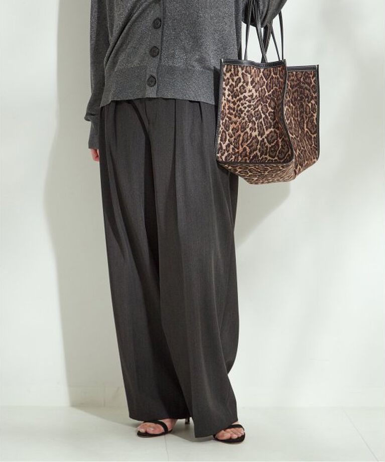 journal standard L'essage「ヴィスポリギャバ パンツ」|スラックス|