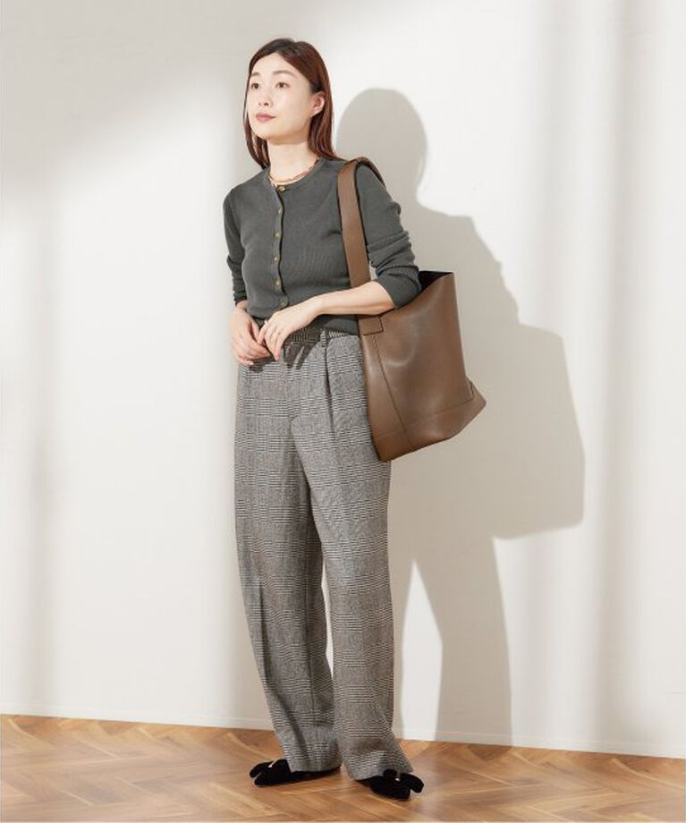 journal standard L'essage「リブカーディガン」|カーディガン|
