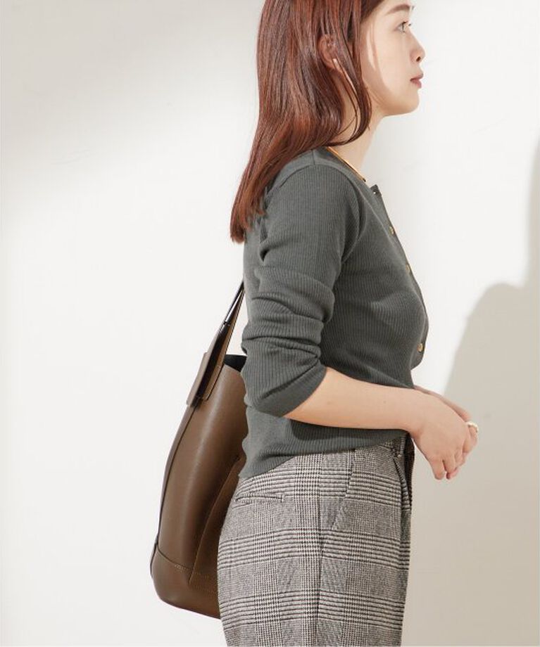 journal standard L'essage「リブカーディガン」|カーディガン|