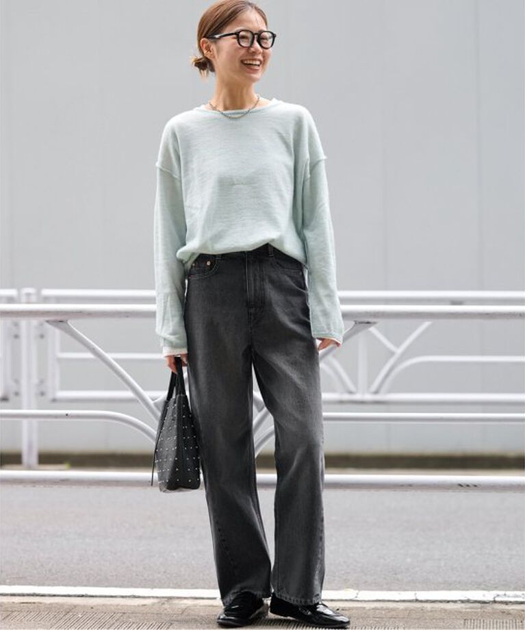 JOURNAL STANDARD relume「サイドシームバレルジーンズ」|デニム|