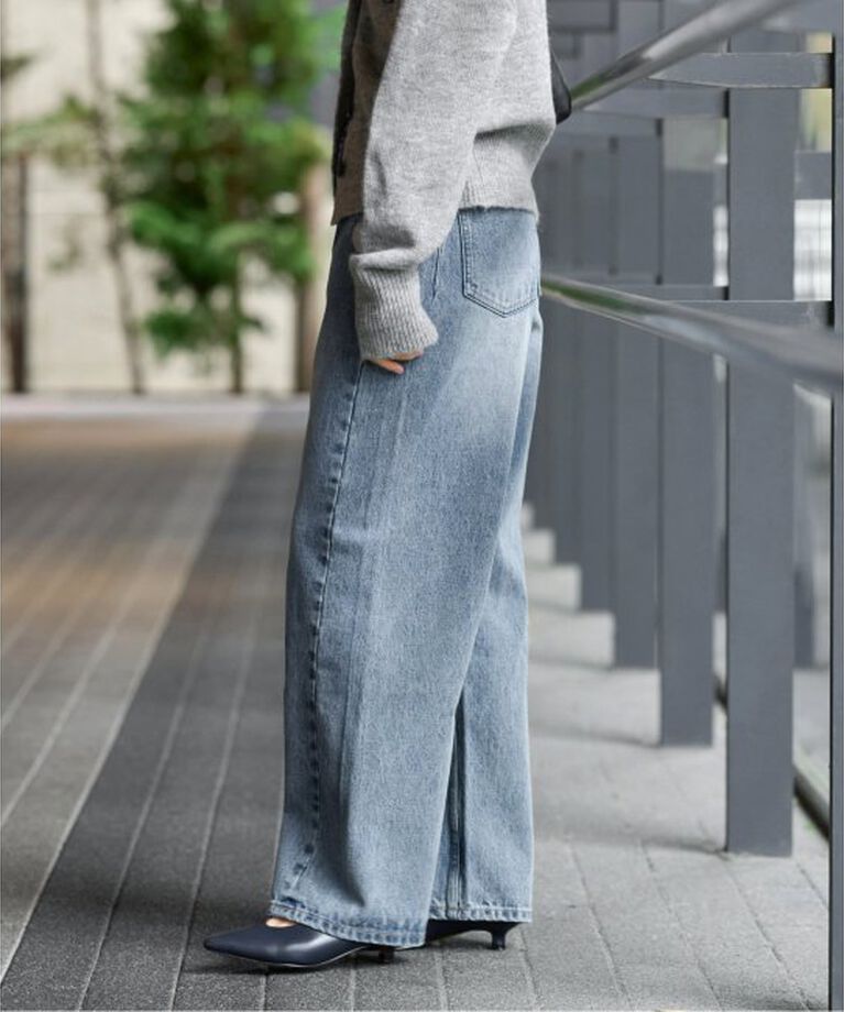 JOURNAL STANDARD relume「サイドシームバレルジーンズ」|デニム|