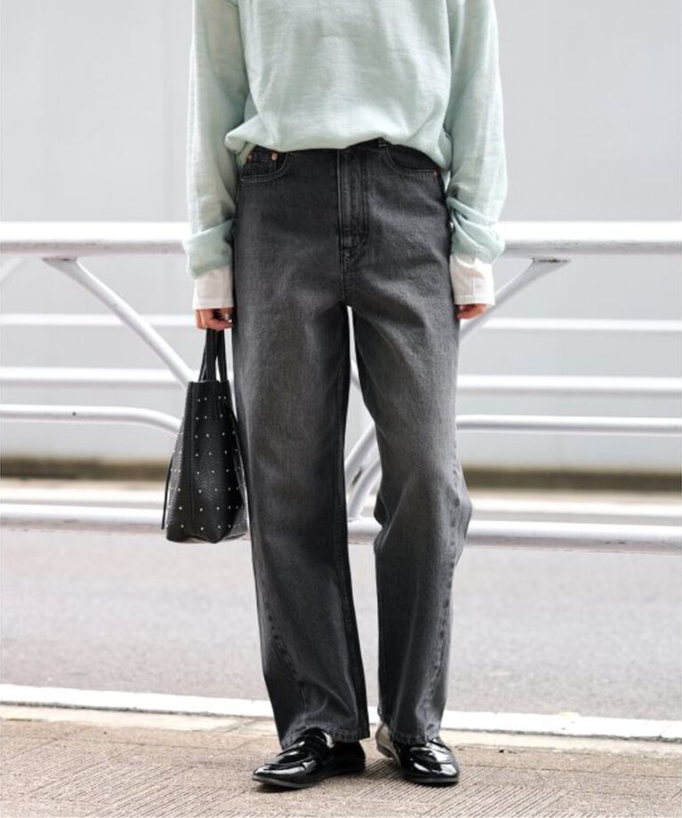 JOURNAL STANDARD relume「サイドシームバレルジーンズ」|デニム|
