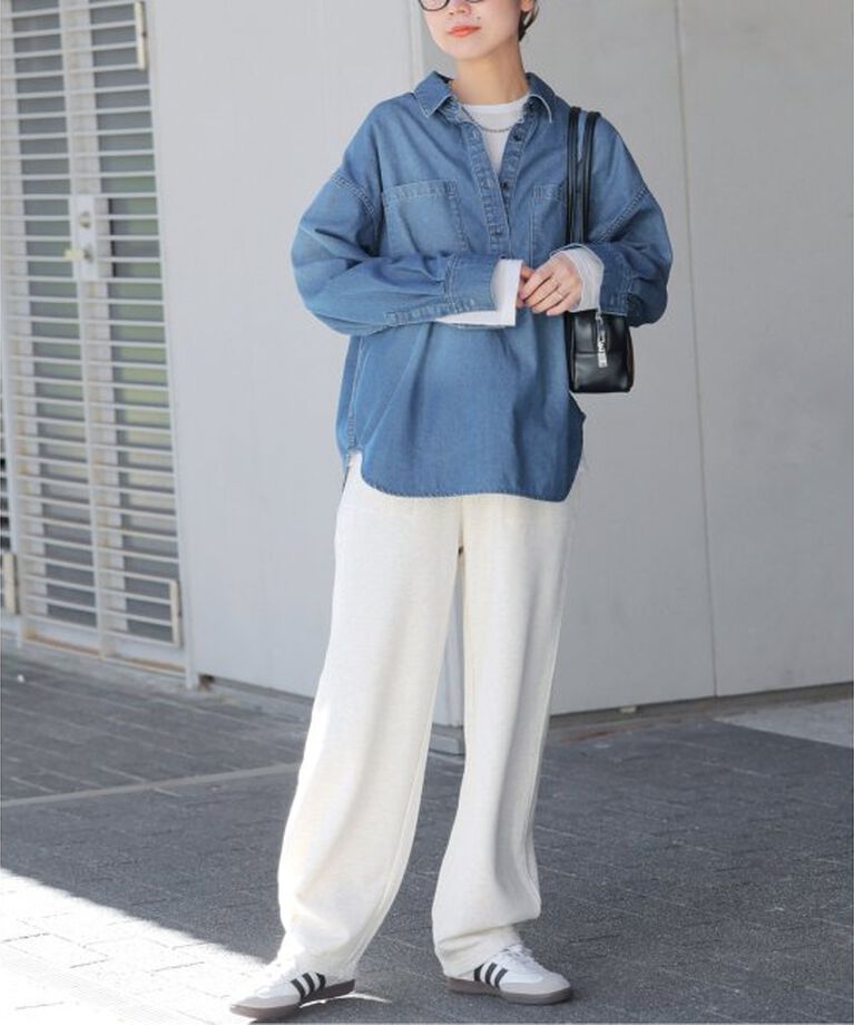 JOURNAL STANDARD relume「デニムプルオーバーシャツ/インディゴ」|シャツ・ブラウス|