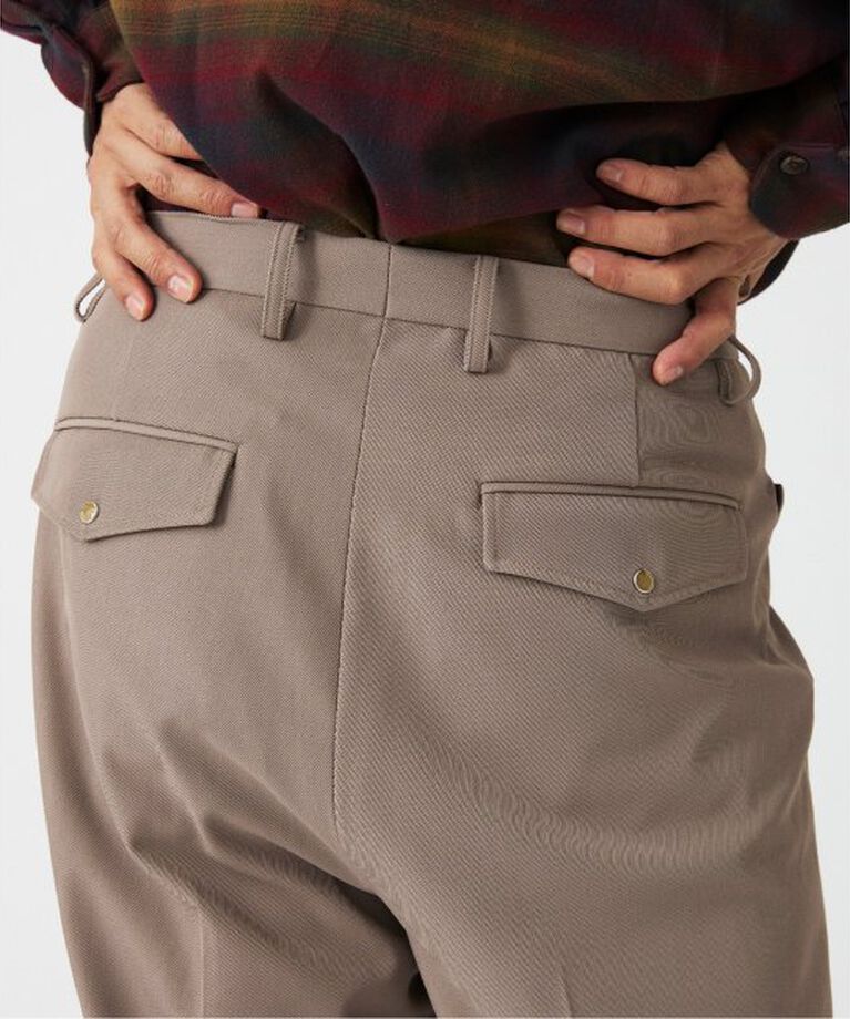 JOURNAL STANDARD relume「ヴィンテージ キャバリーツイル ランチスラックス」|スラックス|ベージュ